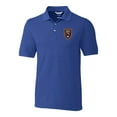 thumbnail image 2 of Men's-Cutter & Buck  Blue Real Salt Lake Big & Tall Advantage Eco Tri-Blend Pique Polo, 2 of 3