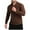 Coffee, variant on Mlzmgr Shirts for Men 1/4 Button Stretchy Long Sleeve Athletic Shirts Moisture Wicking Tops for Men