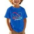 thumbnail image 3 of Vêtements Garçon Col Rond T-Shirt à Manches Courtes pour Tout-Petit T-Shirts Garçons Shorts de Basketball Garçons 9-10 Ans, 3 of 5