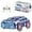 Blue, variant on GvuoFny Flying Car, Flying Remote Control Car, Dual-Mode Remote Control Vehicle with One-Key Takeoff/Landing, Lightweight ABS Body, Propeller Guard