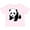 AD-Pink, variant on Panda Bear Boys or Girls Toddler T-Shirt