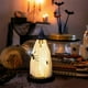 thumbnail image 5 of Decoraciones de Halloween, adornos de Halloween, regalos de Halloween, sombrero de mago de Halloween, luz nocturna fantasma colgante, adornos fantasma de plástico, 5 of 6