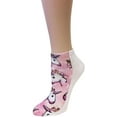 thumbnail image 2 of Wrapables® 3D Novelty Funny Ankle Socks, Unicorns, 2 of 3