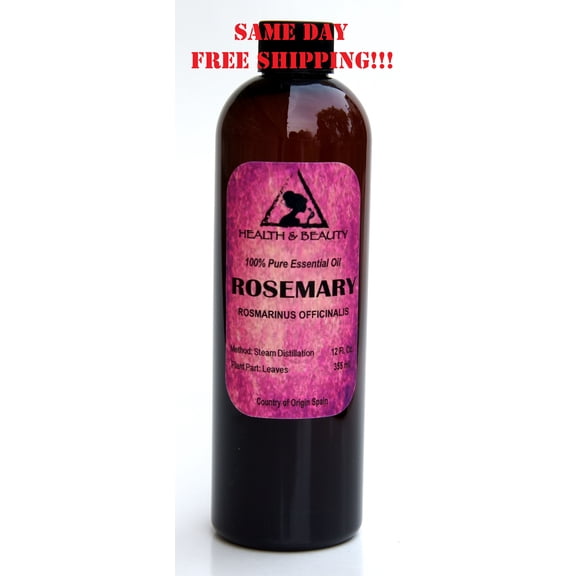 ROSEMARY ESSENTIAL OIL AROMATHERAPY NATURAL 100% PURE 12 OZ