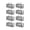 Grey-8 Pack, variant on Black 4 Pack Extra Large Heavy Duty Moving Storage Totes
