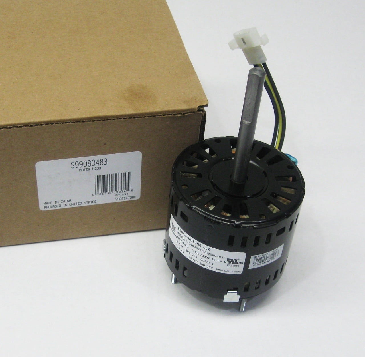 BroanNutone S99080483 Broan Nutone S99080483 L200 Series Ventilator