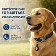 thumbnail image 2 of Tactical Dog Collar, Adjustable Military Training Nylon Dog Collar with Control Handle and Heavy Metal Buckle for Medium and Large Dogs, with Patches and Airtags Case, 2 of 9