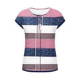 thumbnail image 5 of Haivin Short Sleeve Crew Neck T Shirt with Printed Graphic 2026 Soft Cotton Casual Top for wmen, 5 of 8