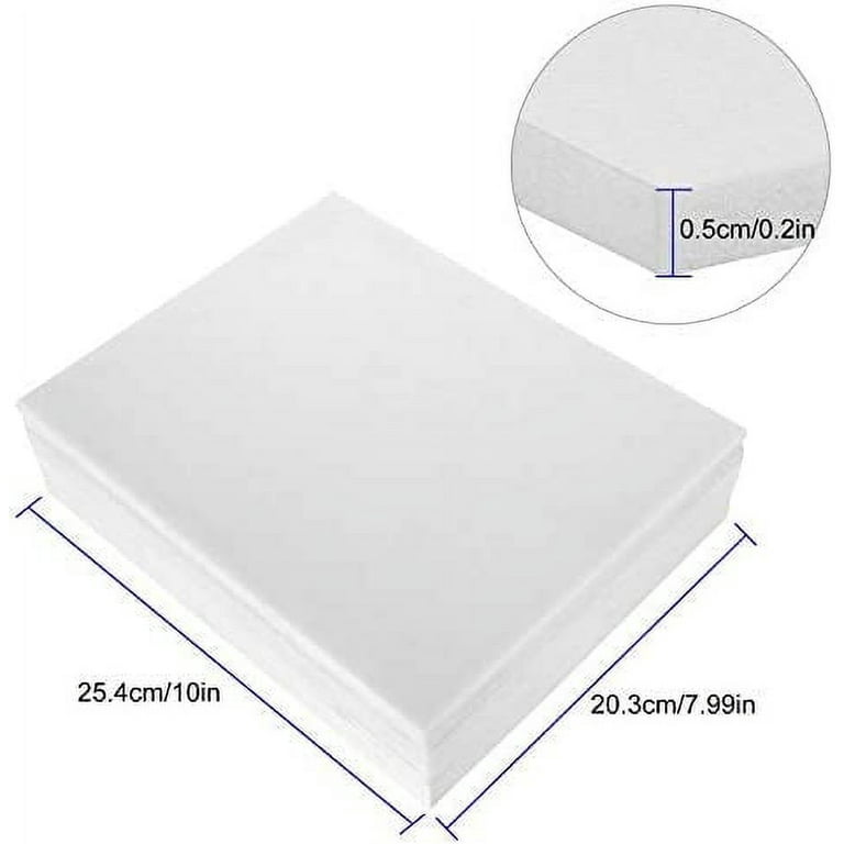 3/8 White Acid Free Buffered Foam Core Boards custom size 