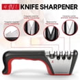 thumbnail image 4 of Afilador de Cuchillos Manual 4 en 1 Profesional con Sistema de 4 Etapas para Cuchillos de Cocina y Tijeras Ergonómico y Portátil, 4 of 5