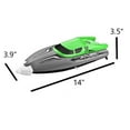 thumbnail image 5 of RC Boat  2.4G Remote Control Boat for Pools and Lakes Pond Garden  Blue  1 Battery, 5 of 5