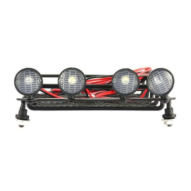 RC 1:10 Roof Le Rack LED L Br A SCX10 Ts Trx-4 RC Car ￡6.16