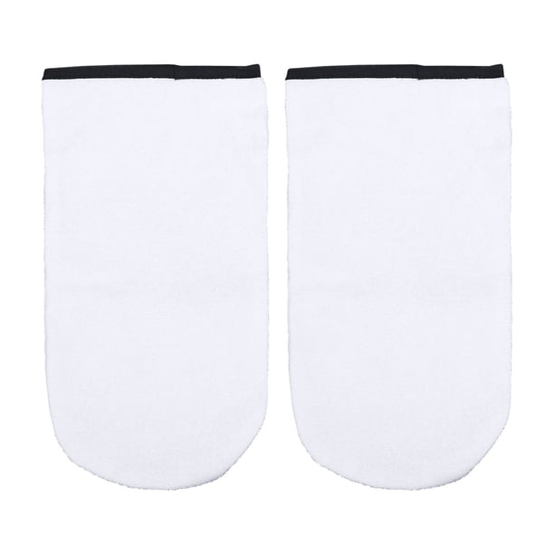 EeaseMX 1 par de guantes de algodón hidratantes y aislantes para terapia de calor (blancos)