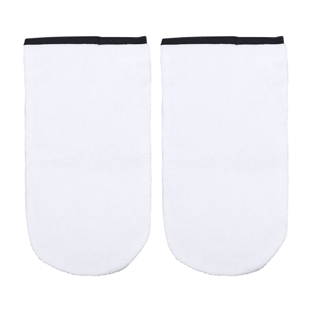 EeaseMX 1 par de guantes de algodón hidratantes y aislantes para terapia de calor (blancos)