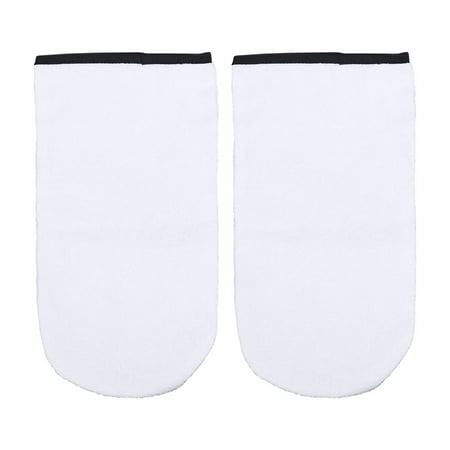 

1 Pair of Wax Spa Hand Cover Thin Heat Therapy Insulated Cotton Moisturizing Gloves (White)