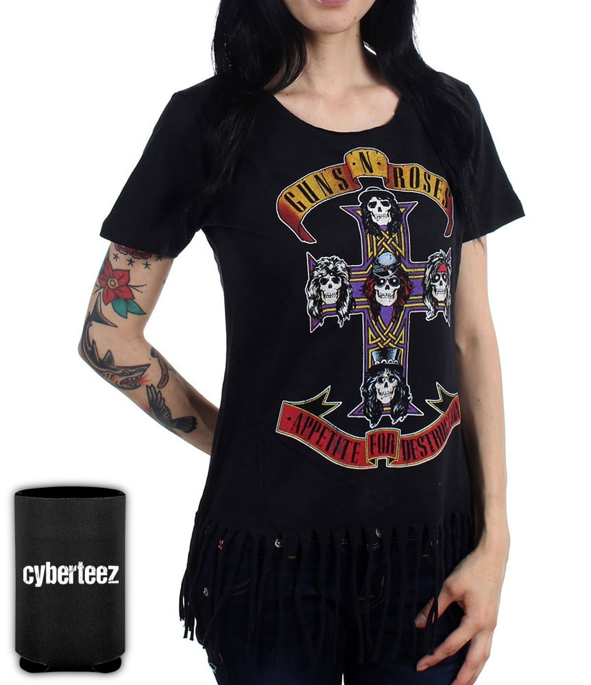 guns n roses tee womens