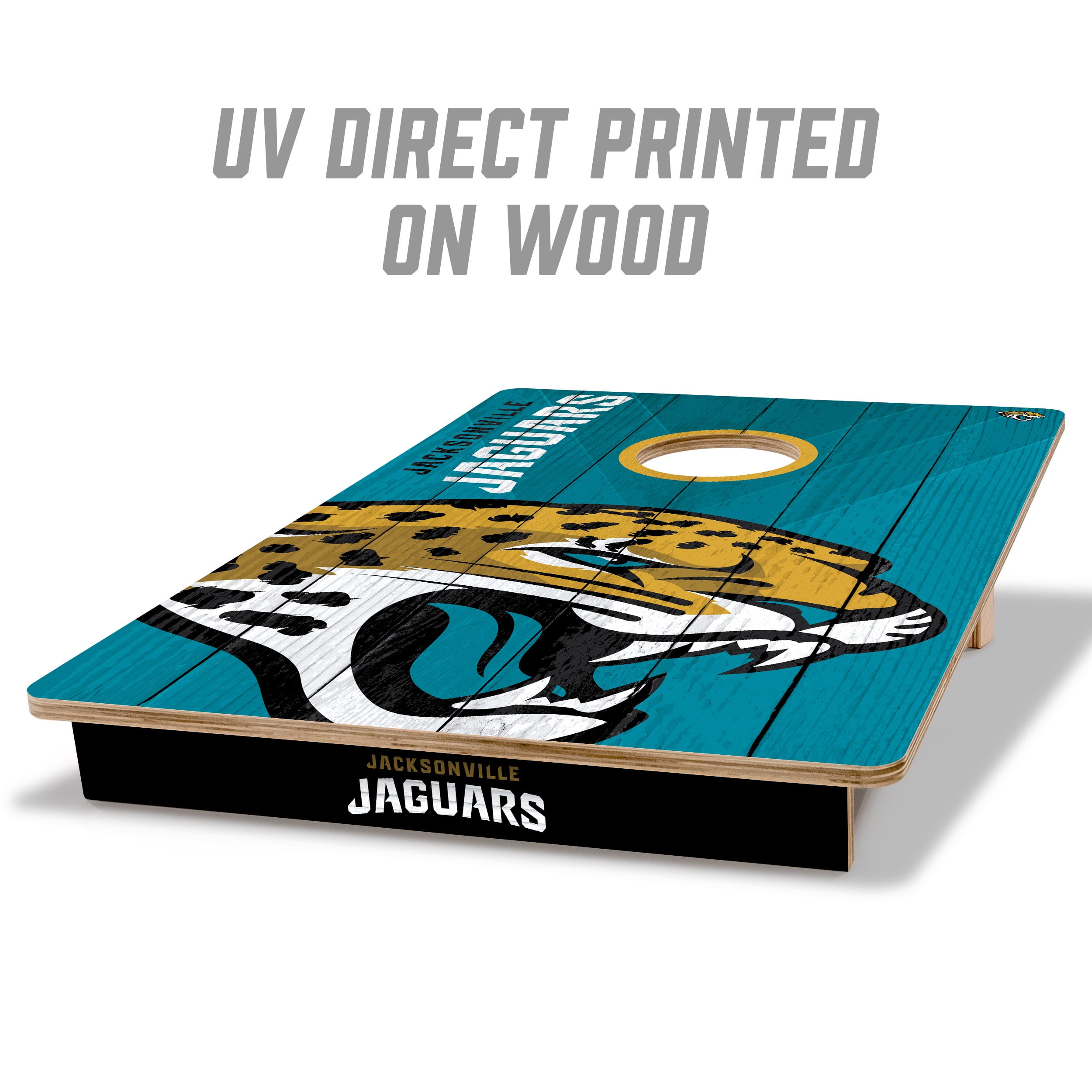 YouTheFan NFL Jacksonville Jaguars 2' x 3' Cornhole Game