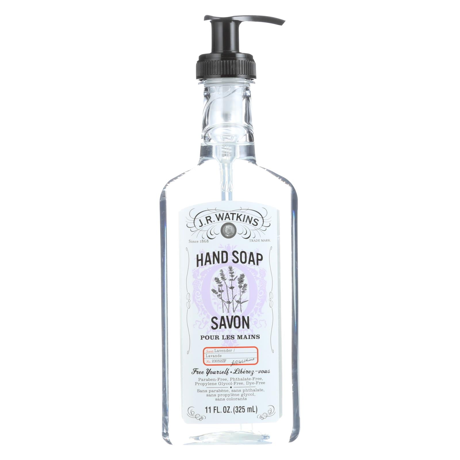 J.R. Watkins Liquid Hand Soap, Lavender, 11 fl oz