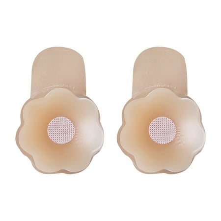 Spring & Summer Clearance Ckulufk Nipple Covers Breast Lift: 2.55inch Small Size Sticky Bra For A C Cup Large Breast Lifting Nipple Pasties Silicone Adhesive Strapless Bras Cover