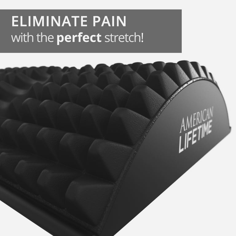 American Lifetime Back Cracker Back Stretcher Back Pain Relief Products Lower Back Pain Relief Back Cracking Device Back Stretcher for Lower Back
