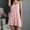 Pink, variant on Mrasaso Womens Strap Nightgown Full Slip Sleep Dress with Built in Bra Sleepwear Sexy Soft Nighties Dress on Clearance