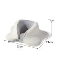 thumbnail image 3 of Almohada De Espuma Viscoelástica Para Dormir En El Escritorio Almohada De Viaje Ergonómica En Forma De U Cómodo Soporte Para El Sofá Del Hogar, 3 of 5