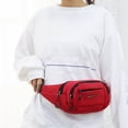 thumbnail image 5 of Hfnxid Lightweight Hiking Waist Pack Men Waist Bag Crossbody Fanny Pack, Belt Bag for Phone Wallet Keys, Lightweight Hip Pack for Travel Hiking Running, 5 of 8
