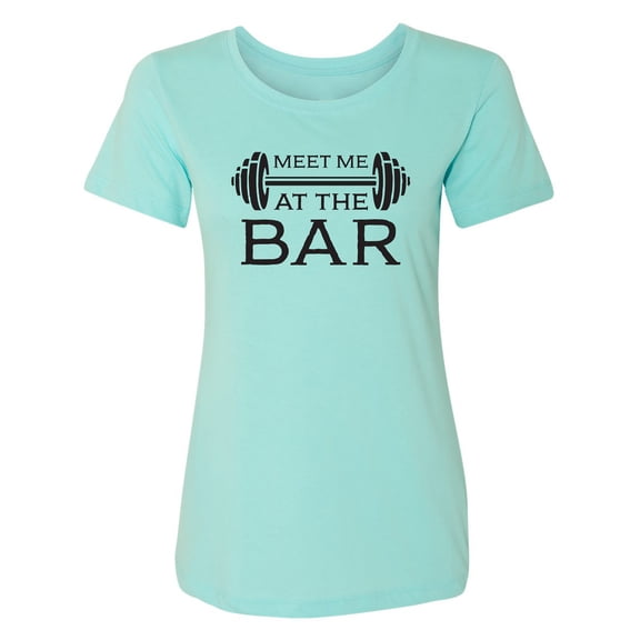 Meet Me At The Bar Womens crewneck tee
