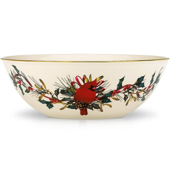 Lenox Winter Greet Dinnerware Large Bowl