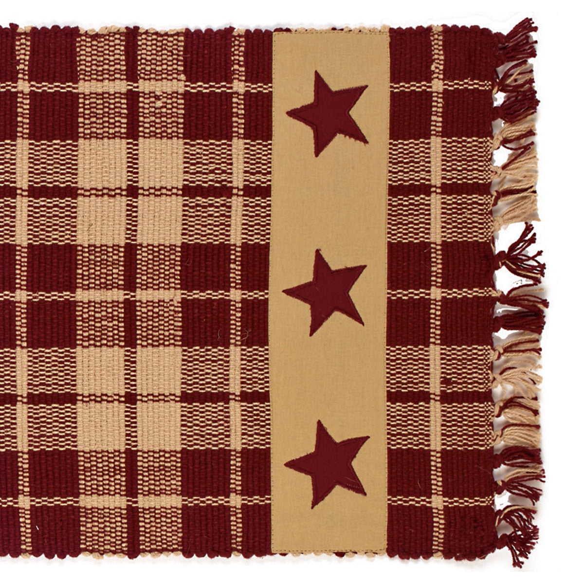 Primitive Farmhouse Star Country Table Runner Walmartcom Walmartcom