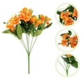 thumbnail image 5 of Nanoei Realistic Fake Lilies for Home Décor, Artificial White Lily Flowers, Elegant Floral Arrangements for Wedding Centerpieces, Luxury Faux Botanicals for Indoor Outdoor Use Orange, 5 of 9