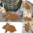 thumbnail image 2 of Bjutir Animal Special Shaped Floor Mats Rabbit Shaped Door Mats Bathroom Cute Carpets Room Decoration Non Slip Floor Mats Indoor Children'S Door Mats, 2 of 8