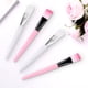 thumbnail image 4 of Pincel facial Simple Cómodo aplicador herramienta práctica niña herramientas Accesorios de maquillaje con mango de plástico para el salón de hogar usando rosa + negro Inevent CE011719-01, 4 of 6