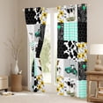thumbnail image 3 of Milk Cow Print Blackout Curtains,Tractors Construction Truck Curtains & Drapes,Farmhouse Animals Highland Cow Window Treatments, 3 of 6