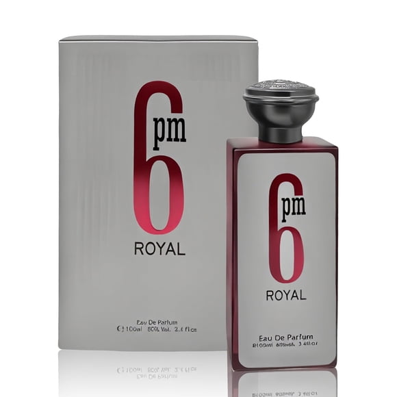 Perfume AFLUXE 6PM Royal Eau De Toilette para hombre, 100 ml
