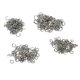 thumbnail image 1 of 400x Anillos abiertos Fornituras de joyería de metal Pendientes Collar Braclet - 5 mm 6 mm 7 mm 8 mm, 1 of 8