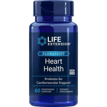 Life Extension Florassist Heart Health Probiotic - 60 Capsules