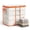 Style C, variant on Large Heavy-Duty Thick Plastic Clear Storage Bag for Clothes, Oversized Moving Bags with Reinforced Handles, Clear Storage bags for College Dorm Home Organization