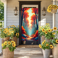 thumbnail image 5 of Autumn Themed Forest Landscape Banner Backdrop Party Decoration Background for Fall Festivals Harvest Celebrations Photography Props and Seasonal Decorations, 5 of 7