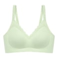 thumbnail image 4 of Fsqjgq Sports Bras for Women Underwear Tank Tops with Built In Bras Plus Size T-Shirt Bras Strapless Sticky Bra Seamless Bras No Underwire Scalloped Push Up Bras Soft Wireless Comfort Bralettes Full, 4 of 7