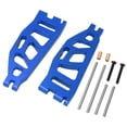 thumbnail image 3 of RC Rear Swing Arm, Light Weight Accurate CNC Machining RC Rear Suspension Arm Sturdy Durable  For 1/6 RC Car Dark Blue, 3 of 8