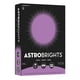 thumbnail image 1 of Papel para escribir Wausau Astrobrights, número 24, color morado planetario, 500 hojas, 1 of 5