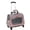 Light Pink Color, variant on 2-in-1 Wheeled Trolley Pet Cat Bag, Durable Comfortable Rolling Cat Carrier for Travel Vet Visits, Portable Pet Travel Bag Ideal Gift for Cat Lovers