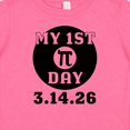 thumbnail image 4 of Inktastic My First Pi Day 3-14-26 Boys or Girls Baby T-Shirt, 4 of 5