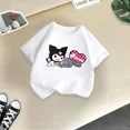 thumbnail image 3 of Marca Kulomi, camiseta de algodón de verano para niños, linda camiseta de dibujos animados de Sanrio para niño y niña, ropa informal de moda para niña bebé, 3 of 5