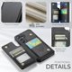 thumbnail image 4 of Funda para Samsung Galaxy S24 con tarjetero, tipo cartera para hombre y mujer con bloqueo RFID, de piel resistente, con cierre magnético y función atril, a prueba de golpes, 4 of 10