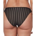 thumbnail image 2 of BAR III Women's Black Stretch Lined Full Coverage Crochet Hipster Swimsuit Bottom XS, 2 of 3