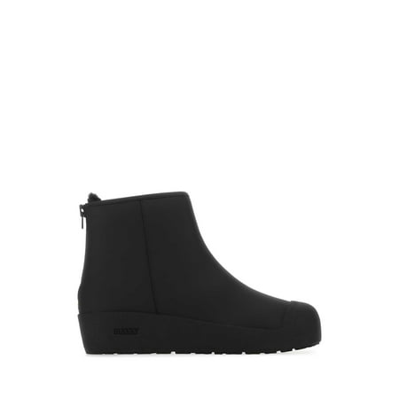 

BALLY Black leather Bernina ankle boots