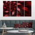 thumbnail image 1 of Fleur Fractale Symétrique Multicolore - Impression sur Toile Florale, 1 of 4