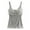 Gray, variant on yievot Women's Maternity Nursing Tank Tops with Built-in Bra Comfortable Stretch Camisole for Breastfeeding